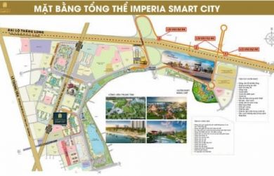 Vị trí Imperia Smart City nằm trong lõi quy hoạch của thành phố Hà Nội
