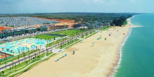 Công viên biển thực tế dự án Novaworld Phan Thiết